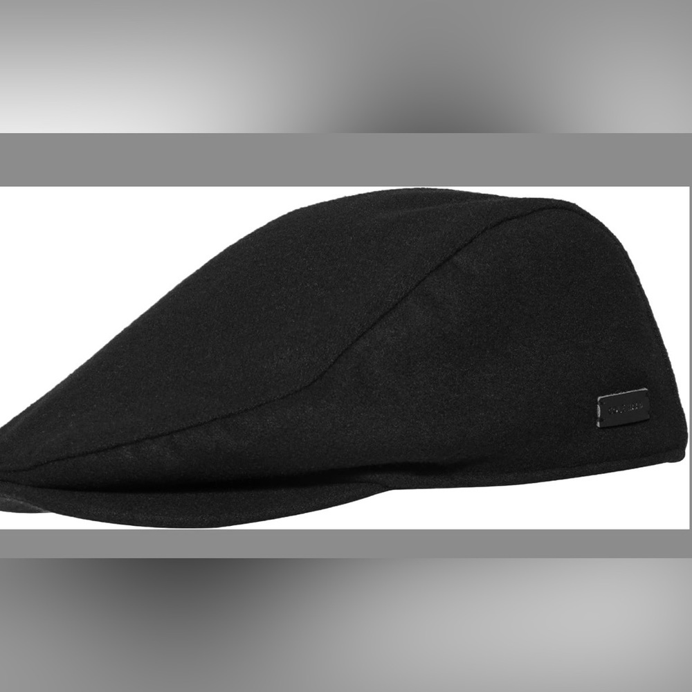 Cole Haan Classic Newsboy Black Cap